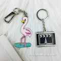 Logo tersuai Enamel mati die cast metal keychain